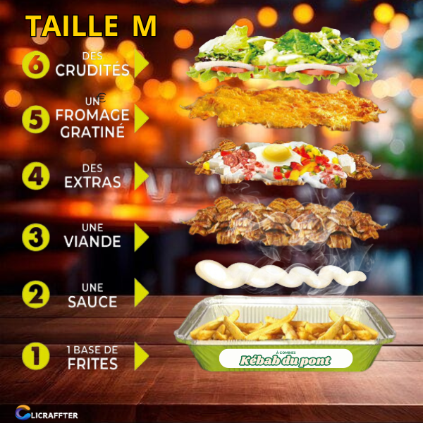 MENU KAPSALOON M 1 VIANDE