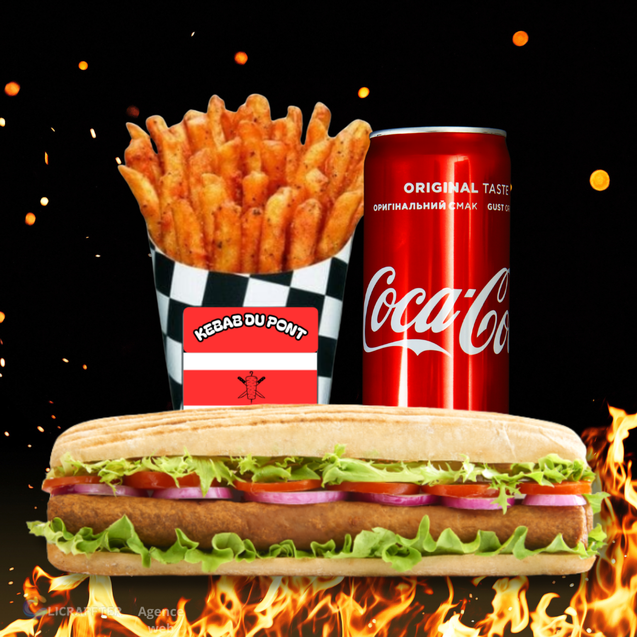 MENU SANDWICH FRICANDELLE