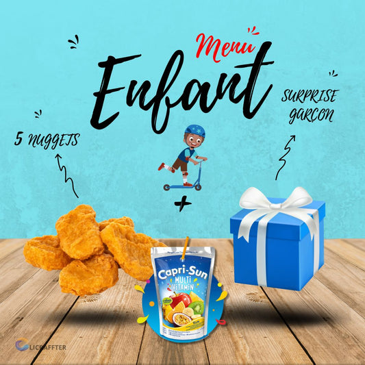 MENU ENFANT NUGGETS SURPRISE GARCON