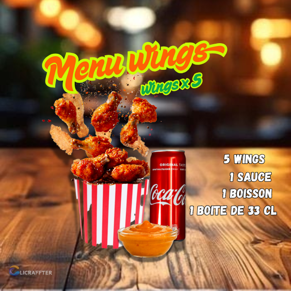 MENU 5 WINGS