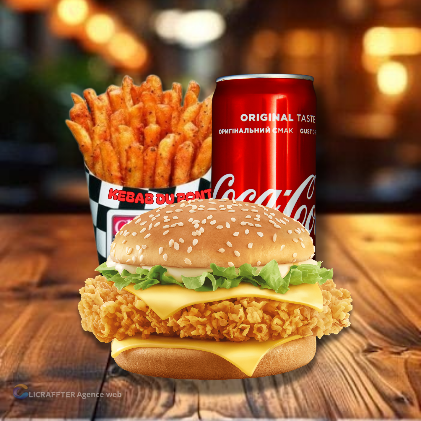 MENU CHICKEN BURGER