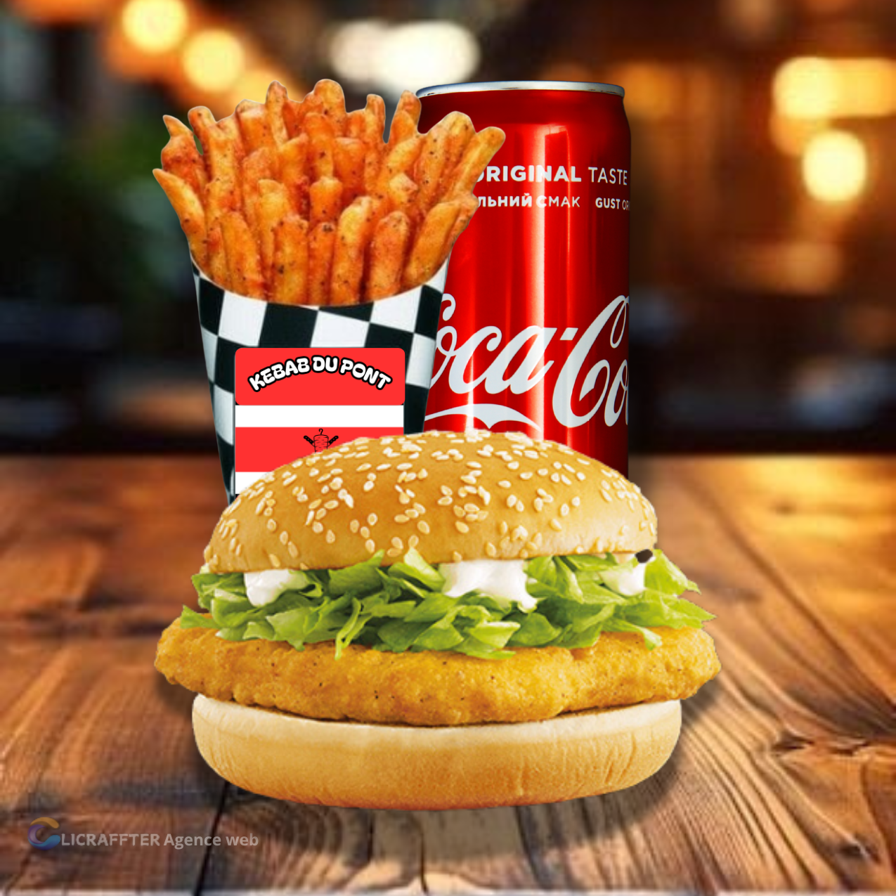 menu fish burger
