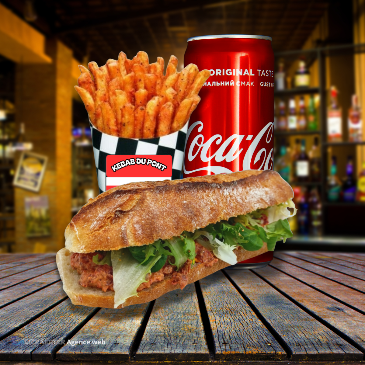 MENU SANDWICH AMERICAIN